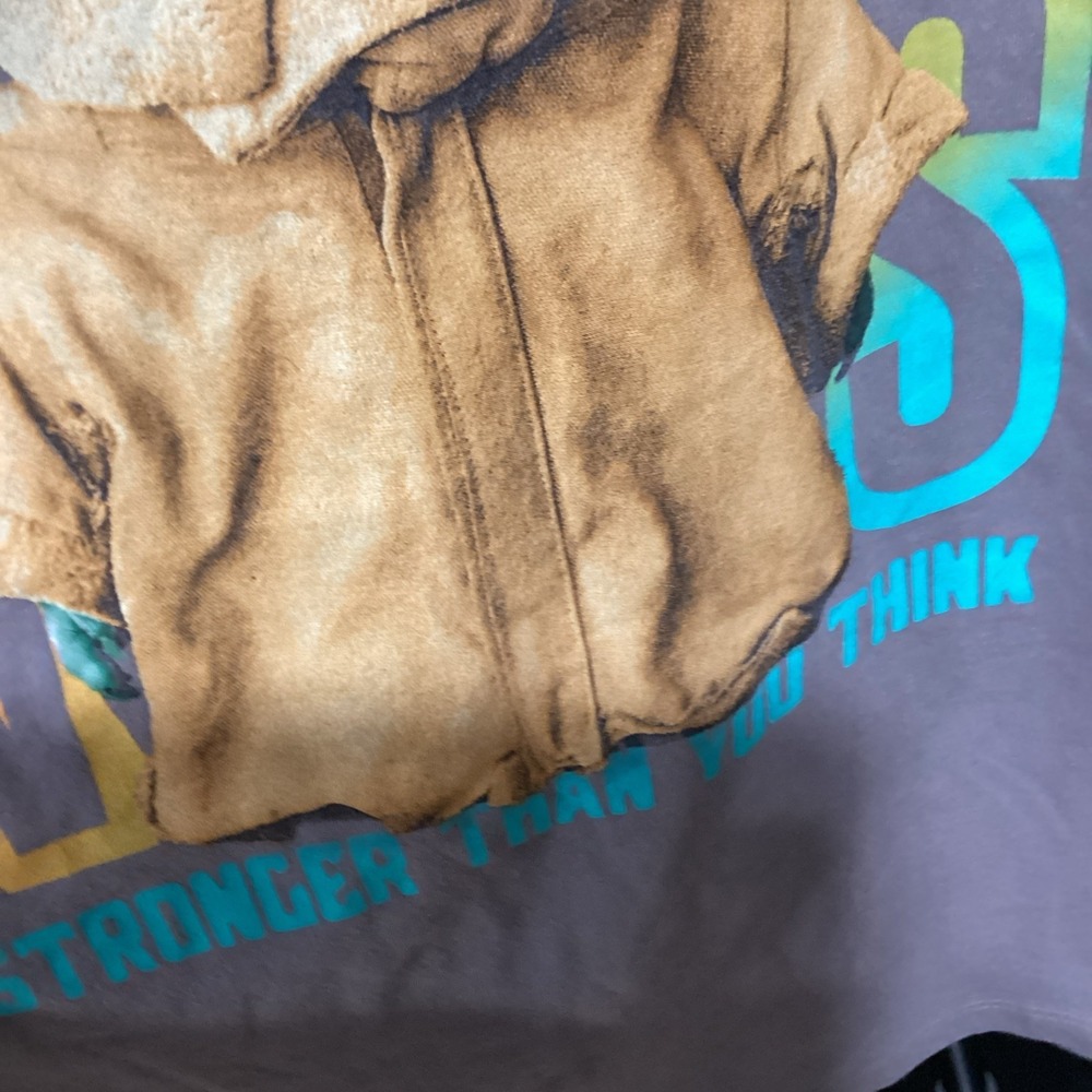 STAR WARS Mandalorian Child "Stronger Than You Think" T Shirt- size X-Large - Picture 6 of 7